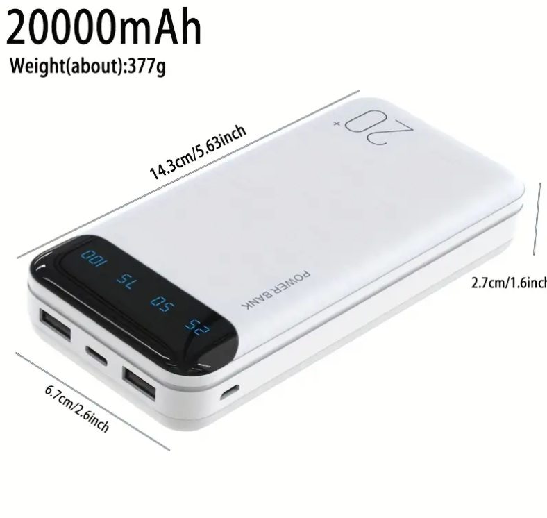 Super Powerbank (20.000 mAh)!